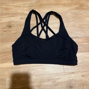 Lululemon Women's Black Sports Bra